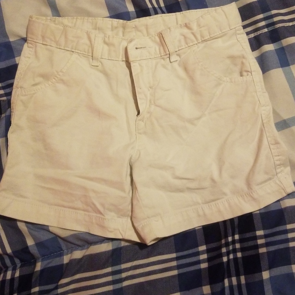 White shorts